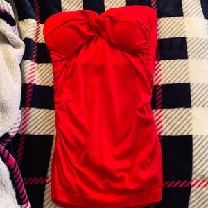 Red Rue21 Tube Top